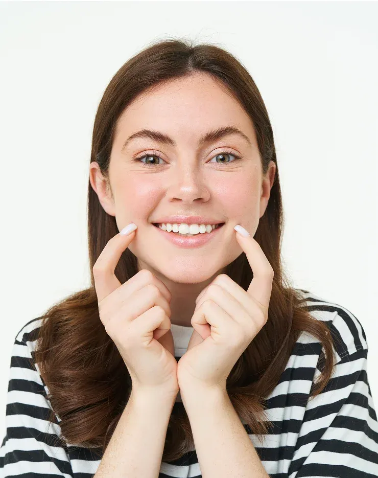 Smiling dentist