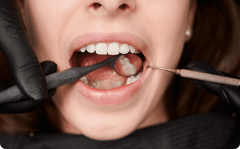 Smiling dentist